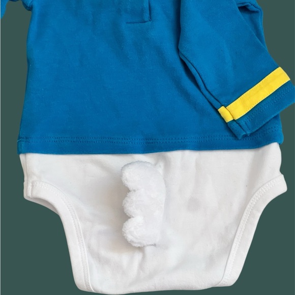 Disney Donald Duck Baby Blue Onesie | 12-18 Months | Preowned - Picture 10 of 12